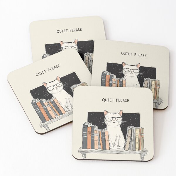 Item preview, Library Cat designed and sold by Rtymer.