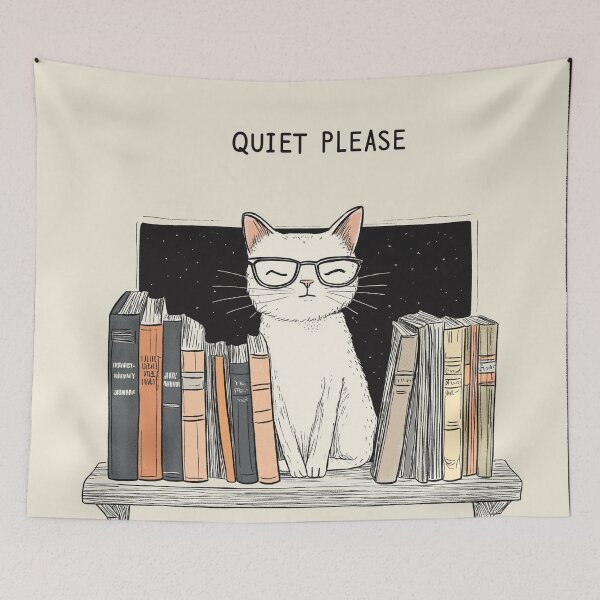 Item preview, Library Cat designed and sold by Rtymer.