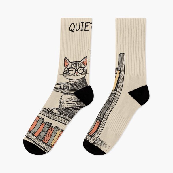 Item preview, Library Cat designed and sold by Rtymer.