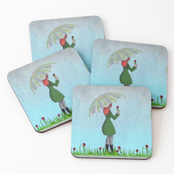 Item preview, Umbrella Flower Girl designed and sold by SarahJosArt.