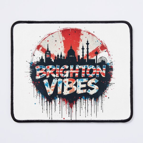 Item preview, Brighton Vibes Premium Cool Trendy Best Gift Premium Cool Trendy Best Gift Reloaded-Viral Drop 2025 designed and sold by Imaginarium of Chaos falcon88 .