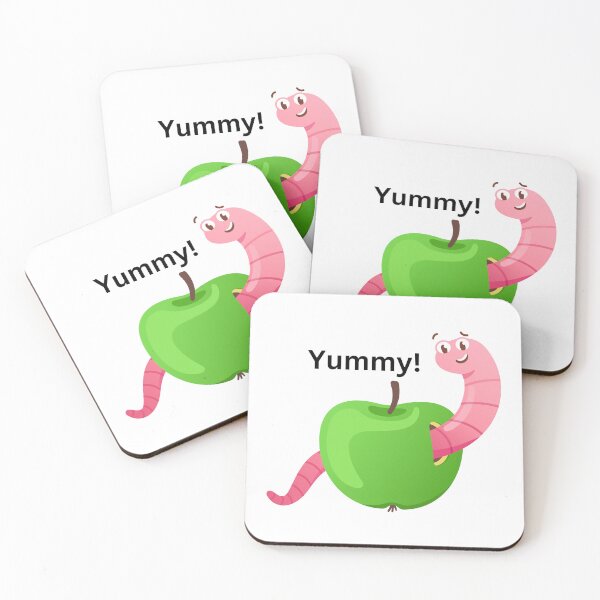 Item preview, Yummy! worm designed and sold by snapacrab.
