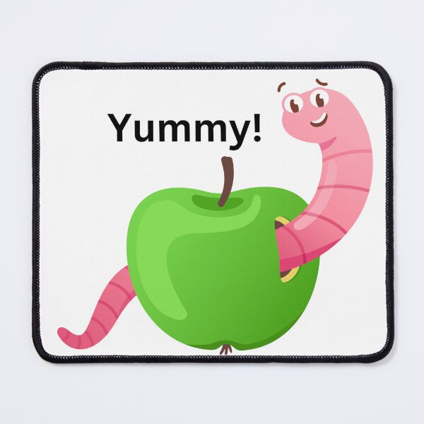 Item preview, Yummy! worm designed and sold by snapacrab.