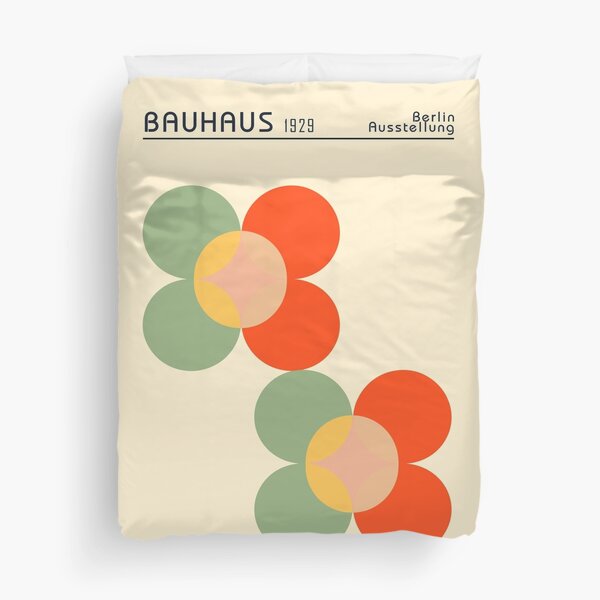 Item preview, Bauhaus Berlin 1929 Modern Floral Geometric Art designed and sold by MidCenturyStore.