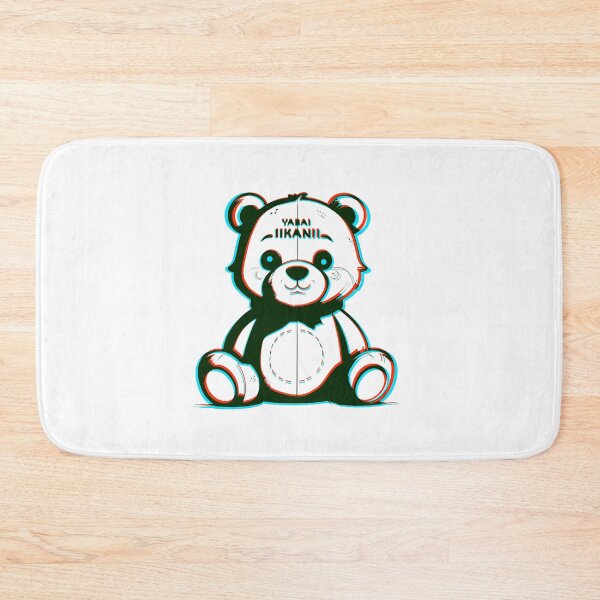 Item preview, YABAI teddy bear. Graphics. designed and sold by yabai-iikanji.
