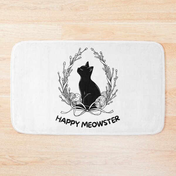 Item preview, Happy Easter For Cat Lovers, Happy Meowster Kitty designed and sold by KlaraMacinka.