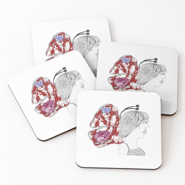 Item preview, BUTTERFLY PEOPLE: Blossom - Blood Spatter 2 designed and sold by Qweird Artistry.