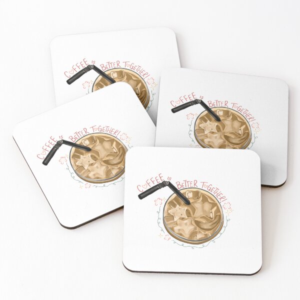 Item preview, Coffee is better together! designed and sold by RiaCharlotte.