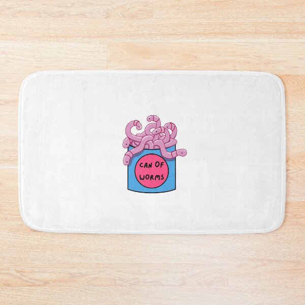 Item preview, Can of Worms - cute sticker designed and sold by Arsenic-Arts.