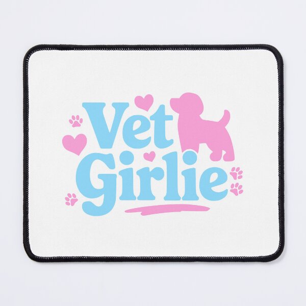 Item preview, Vet Girlie! Cute Dog Pun designed and sold by PMCreative.
