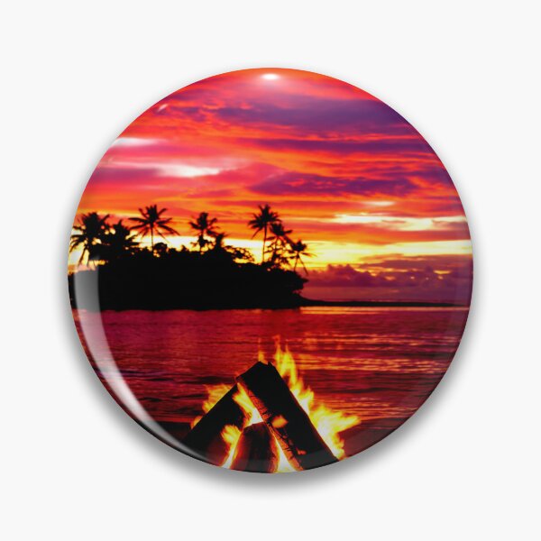 Item preview, Tropical Sunset Bonfire designed and sold by Exodoi.