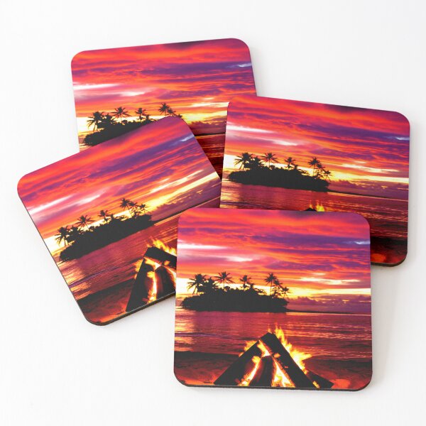 Item preview, Tropical Sunset Bonfire designed and sold by Exodoi.