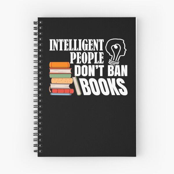 Item preview, Intelligent People Don't Ban Books Reading Bookish Librarian designed and sold by Dressed For  Duty.