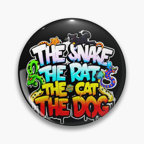 Item preview, The Snake Rat Cat Dog designed and sold by SteezeeStore.