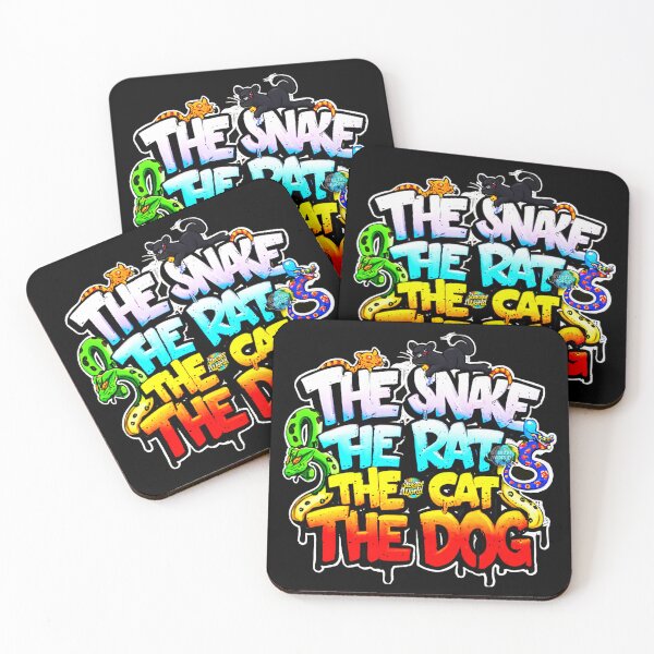 Item preview, The Snake Rat Cat Dog designed and sold by SteezeeStore.