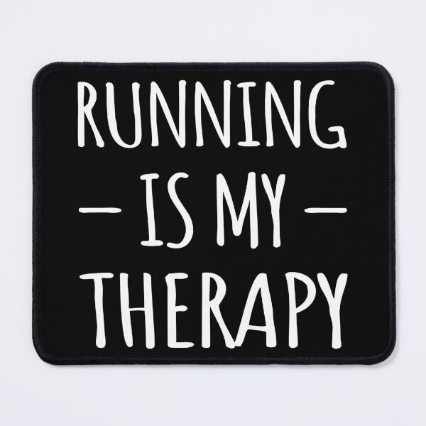 Item preview, Running Is My Therapy I designed and sold by Lemon Pepper.