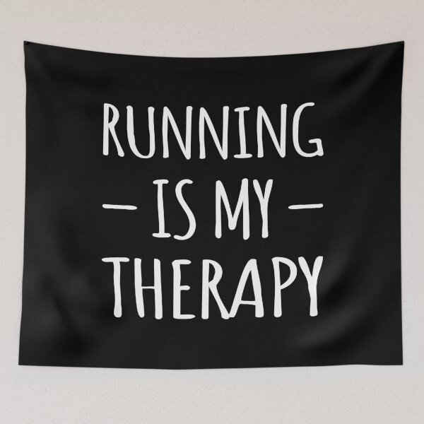 Item preview, Running Is My Therapy I designed and sold by Lemon Pepper.