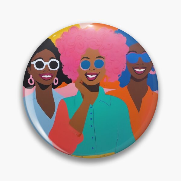Item preview, Three vibrant women designed and sold by SpaceArteSou.