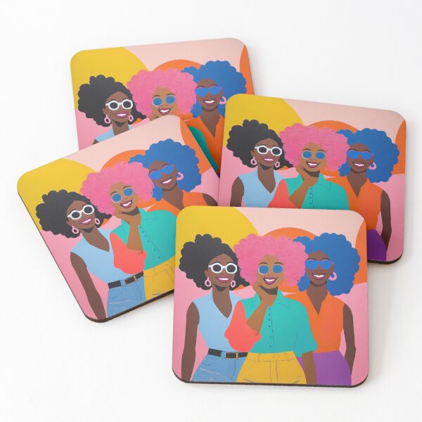 Item preview, Three vibrant women designed and sold by SpaceArteSou.
