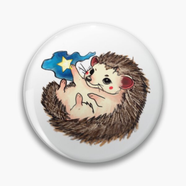 Item preview, Wishing Upon a Star Hedgehog designed and sold by Ling & Tuzi's Quiet Cauldron.