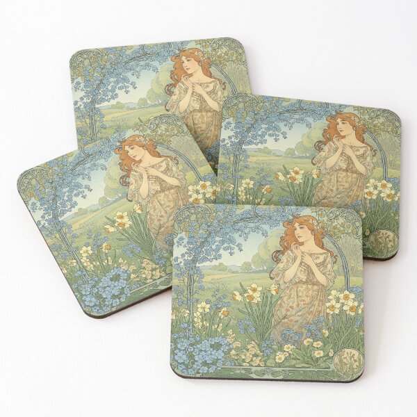 Item preview, French Mademoiselle in Spring designed and sold by MargLandmeter.