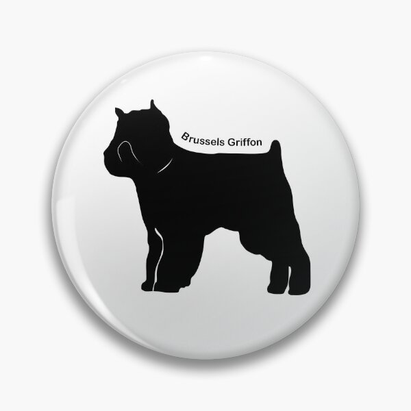 Item preview, Brussels Griffon standard silhouette designed and sold by bklyng.