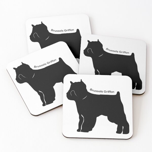Item preview, Brussels Griffon standard silhouette designed and sold by bklyng.