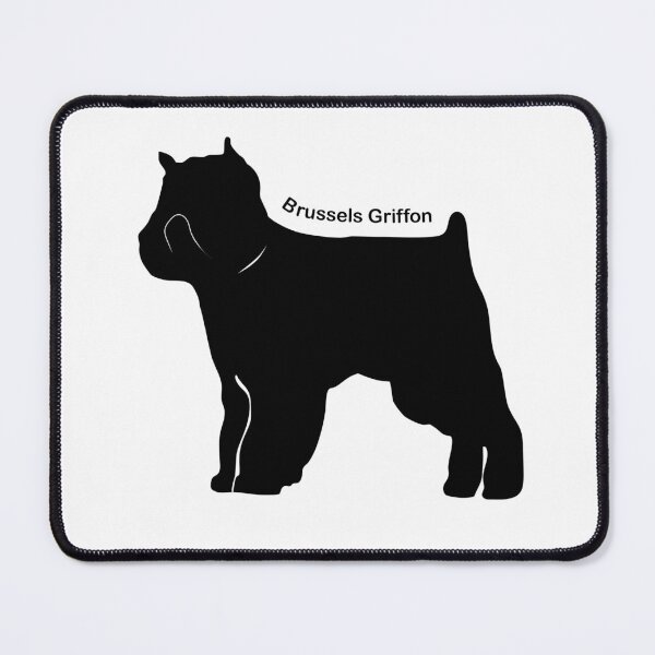 Item preview, Brussels Griffon standard silhouette designed and sold by bklyng.