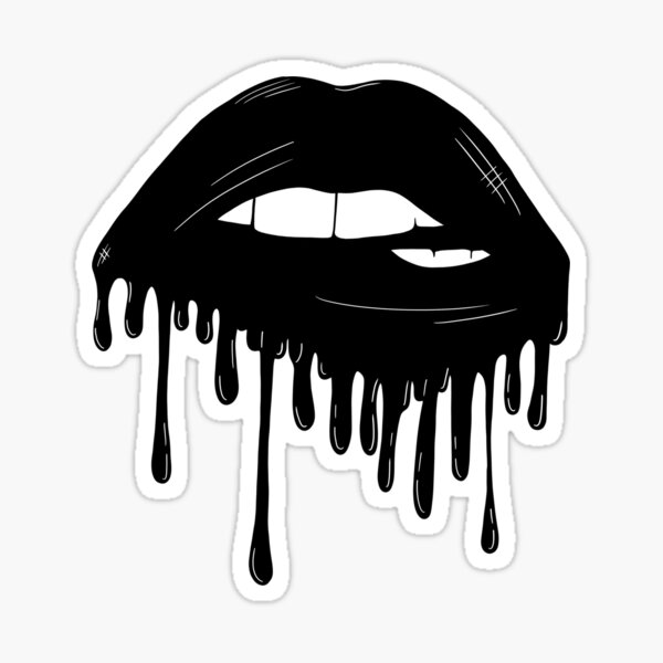 Item preview, Dripping Lips designed and sold by LovesickLobotomy.