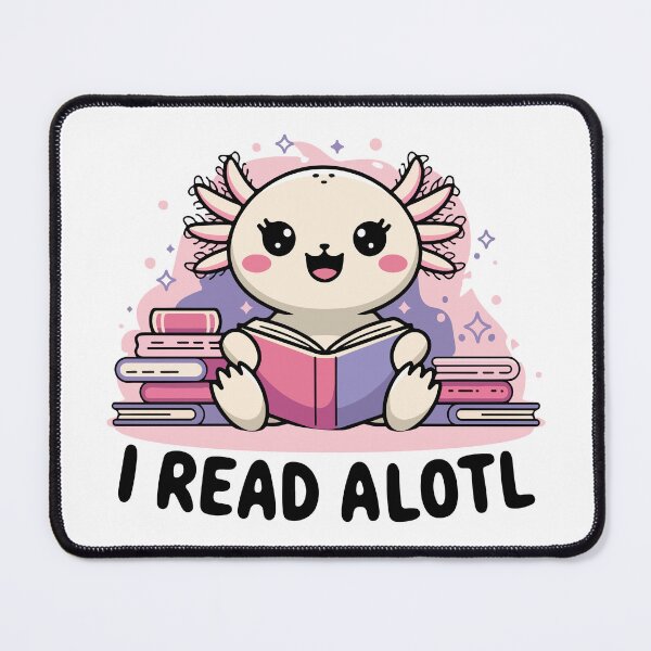 Item preview, I Read Alotl - Cute Axolotl Book Lover designed and sold by HandicraftArt.