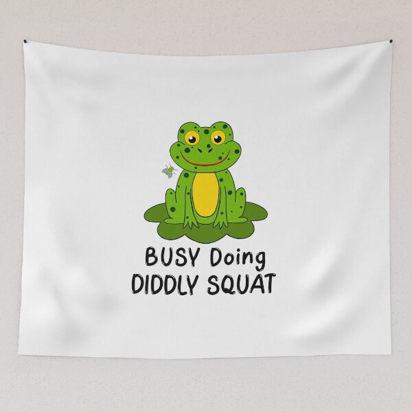 Item preview, Diddly Squat Frog designed and sold by Sartoris Art.