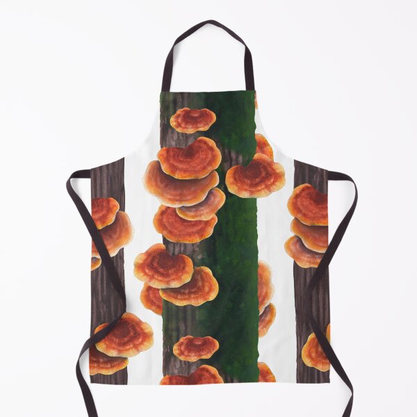 Item preview, Watercolor Reishi mushroom designed and sold by Ekaterina Glazkova.