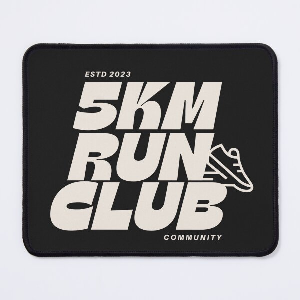 Item preview, 5 km Run Club Illustration  designed and sold by Divya-Hirodiya.