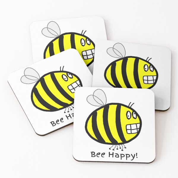 Item preview, Bee Happy - Be Happy, love, laugh - why not? designed and sold by TheRubberOnion.