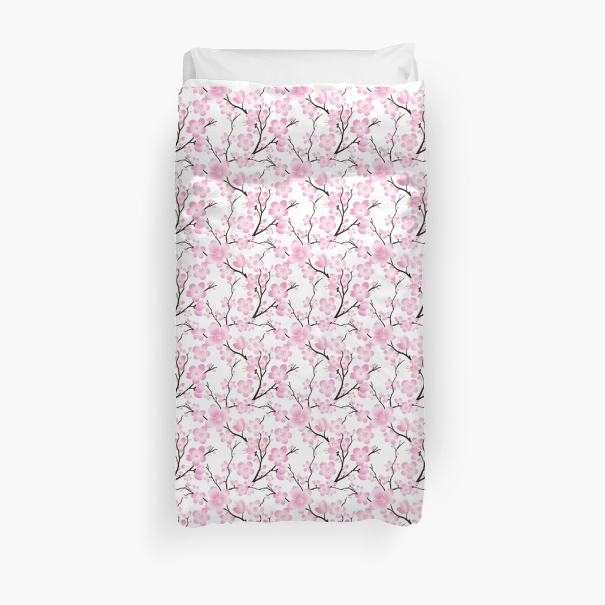 "Cherry Blossoms " Duvet Covers by Lallinda Redbubble