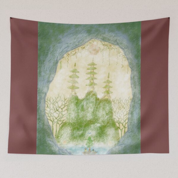 Item preview, Three friends on an adventure in magical forests designed and sold by greenPQBstudio.