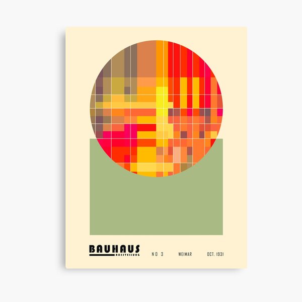 Item preview, Bauhaus Disco Summer Modern Abstract Geometric Art designed and sold by MidCenturyStore.
