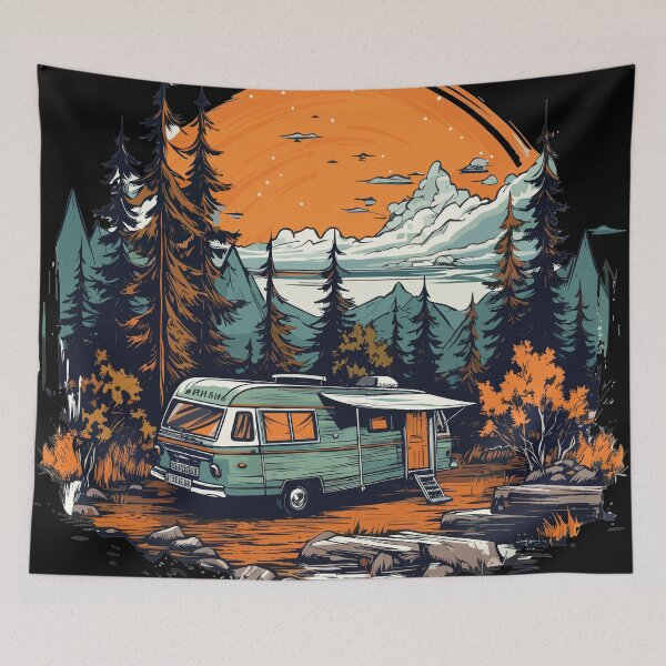 Item preview, Camping Forever designed and sold by pinklamas.