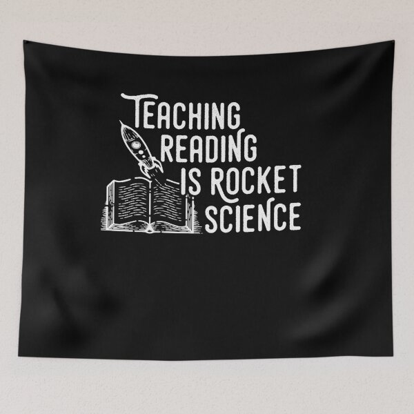 Item preview, Teaching Reading Is Rocket Science SPED Teacher designed and sold by Dressed For  Duty.