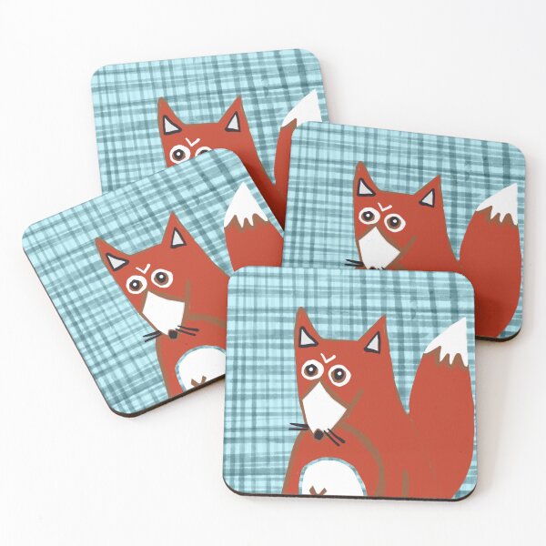 Item preview, Foxy illustration designed and sold by Art and Tea Studio.