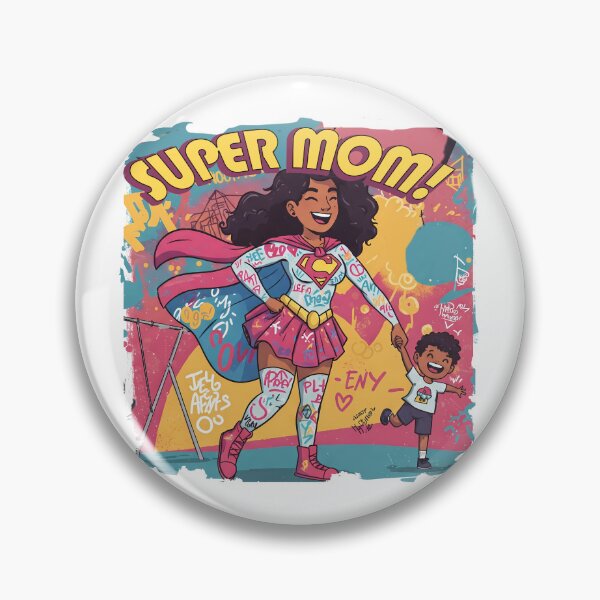 Item preview, Super Family - Super Mom designed and sold by PixelPunny.