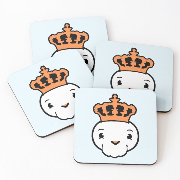 Item preview, Bird King Crown Ruler Beard Old Kingdom Duck Cute designed and sold by shirt-o-mat.