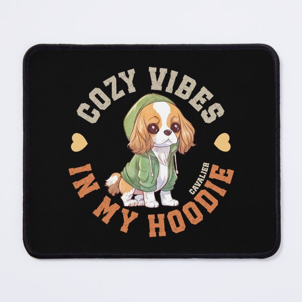 Item preview, Cavalier In Cozy Hooded Sweater Cute King Charles Spaniel Quote designed and sold by eclecTEEq.