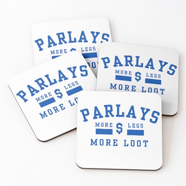 Item preview, Parlays- blue lettering designed and sold by KoalityDesigns.
