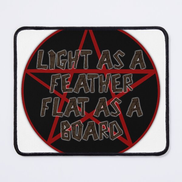 Item preview, Light as a Feather, Flat as a Board designed and sold by Nanocurry Art.