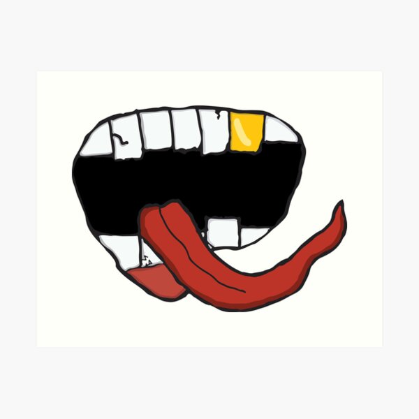 Item preview, gnarly mouth designed and sold by c-danger.