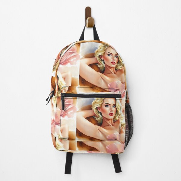 Item preview, A Beautiful 40s Art Deco Style portrat of a blonde pretty starlet girl designed and sold by Vintage Designs +.