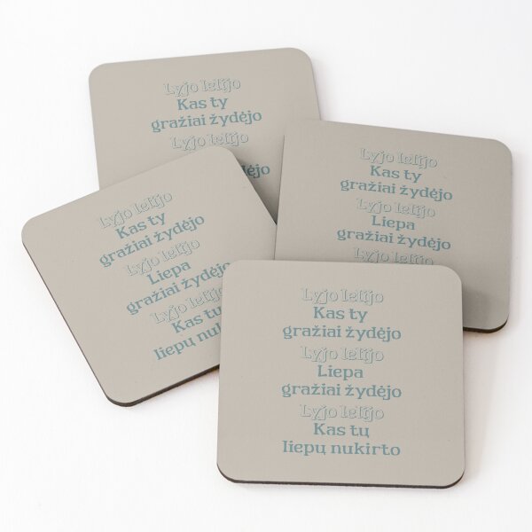 Item preview, Lyjo lelijo Sutartinė Lyrics Folk Song Lithuanian designed and sold by Lelijo.