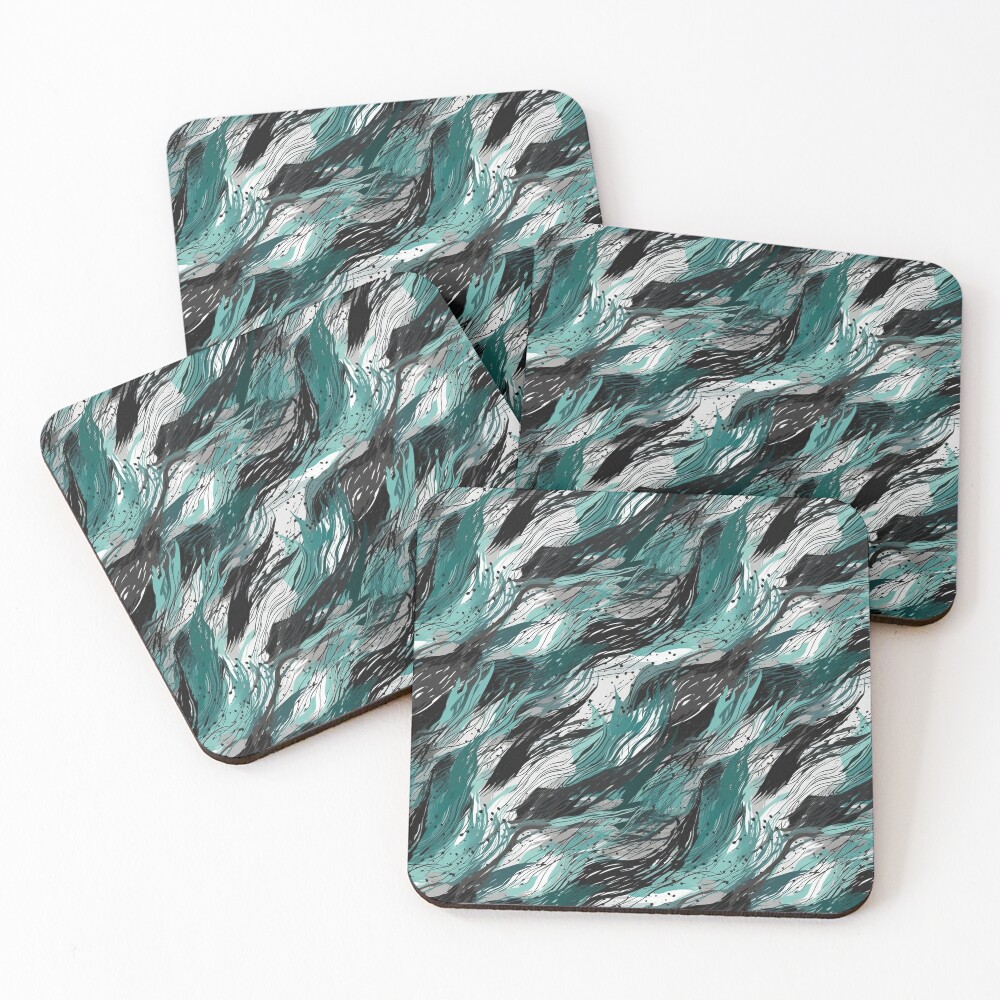 Item preview, Coasters (Set of 4) designed and sold by PixelPatchwork.