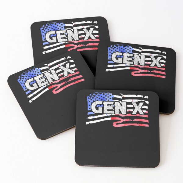 Item preview, Generation X - Gen Xer - Gen X American Flag designed and sold by Dressed For  Duty.
